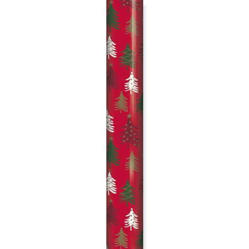 Picture of 7M WRAPPING PAPER ROLL CHRISTMAS TREES